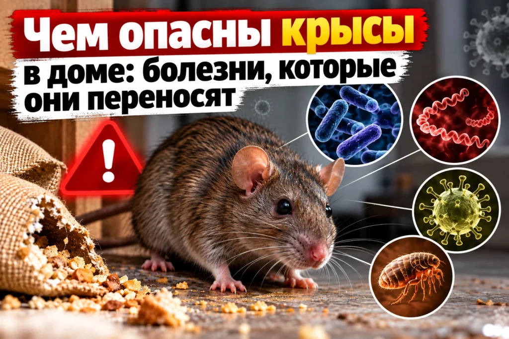 Чем опасны крысы