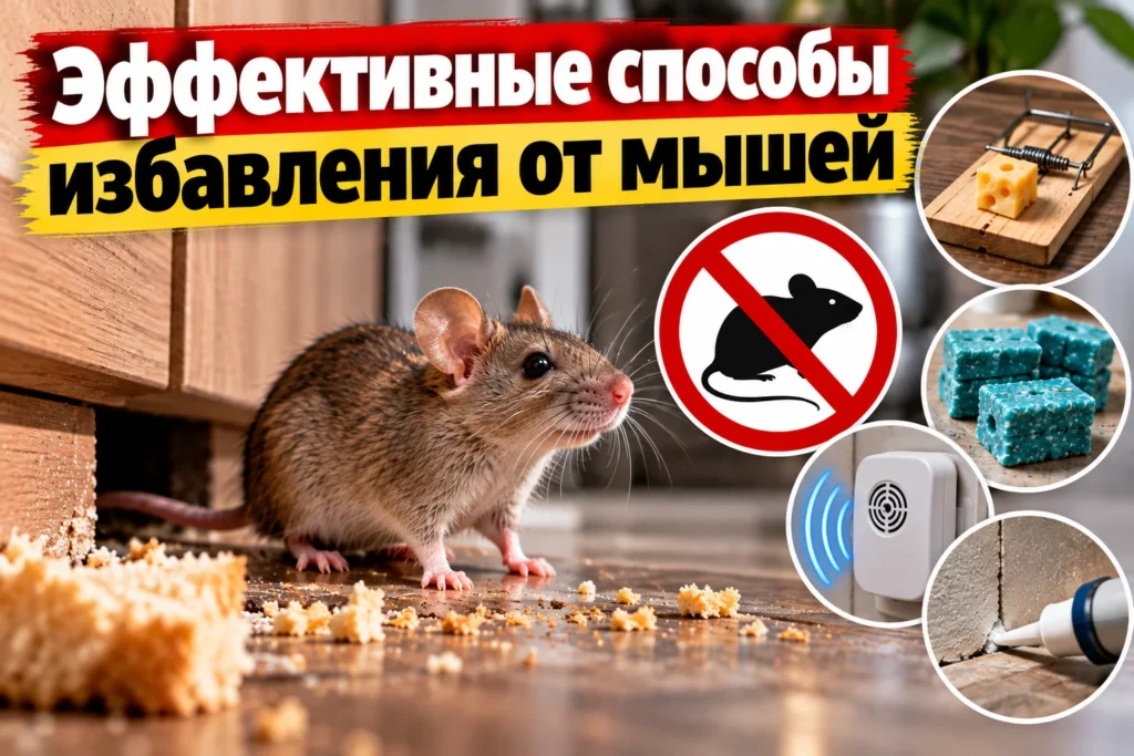 Способы борьбы с мышами