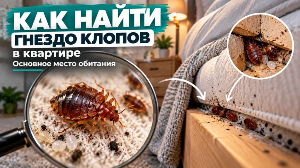 kak najti gnezdo klopov v kvartire